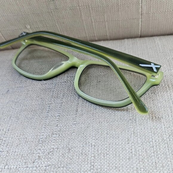 Zenni Optical Women Eyeglasses Frame Green Tone Eye Wear Glasses Frame only - Picture 6 of 9